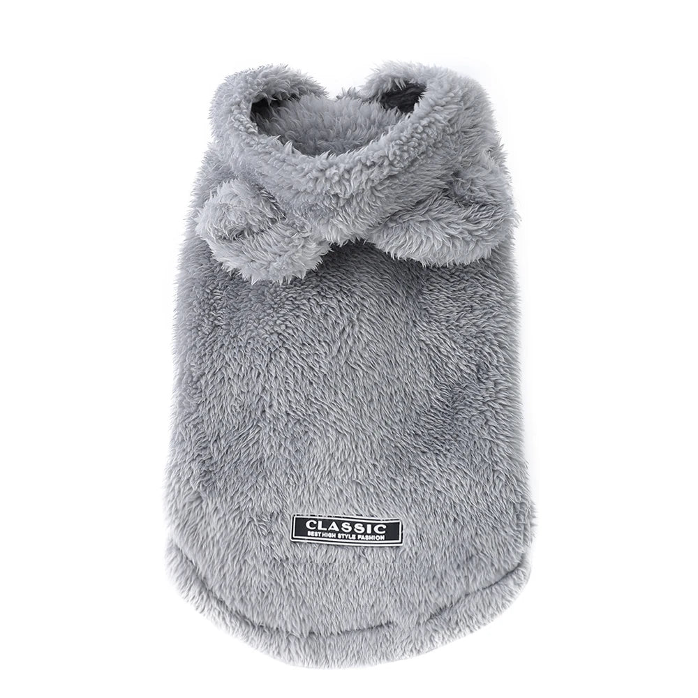 Autumn Winter Cat Clothes Soft Warm Cute Kitten Sweater Pet Fleece Costume for Small Medium Dogs Cats Kitty Sphynx Hoodies Coat