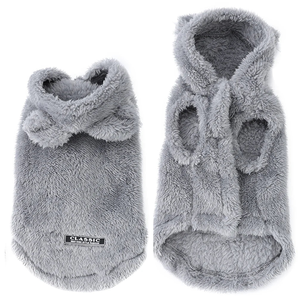 Autumn Winter Cat Clothes Soft Warm Cute Kitten Sweater Pet Fleece Costume for Small Medium Dogs Cats Kitty Sphynx Hoodies Coat